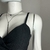 Cropped Preta de Alcinha e Nó - comprar online