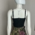 Cropped Preta de Alcinha e Nó - loja online