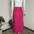 Saia Midi Pink com Botões - Kalima - loja online