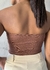 Tube Top Marrom - NN store