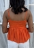 Blusa Bata Laranja na internet