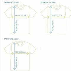 Camiseta Foguetes e Espaço - Pipi Moda Infantil