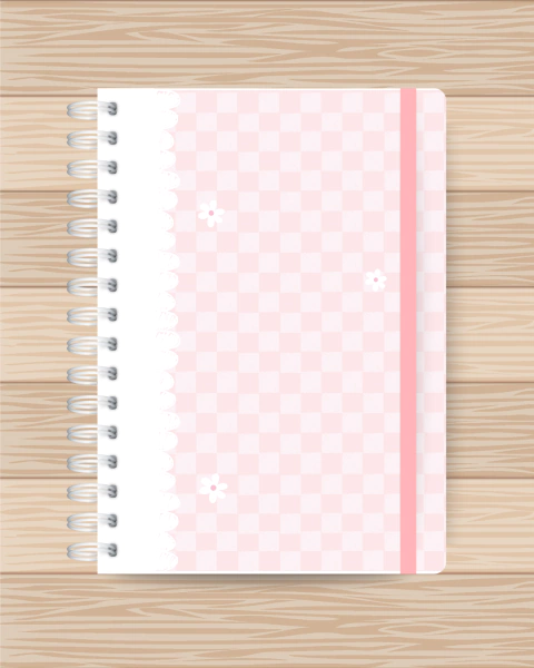 Caderno A5 sonhos - Rosa - comprar online