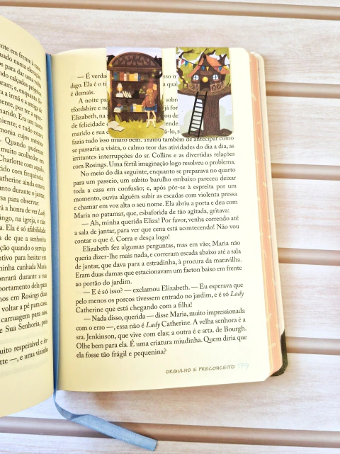 Duo de Marca Paginas Magnéticos - Livros