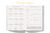 Planner Brochura A5 - Xadrez Amarelo - Etra studios
