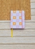 Caderneta Mini - Checkered Florido Pink