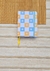 Caderneta A5 - Checkered Florido Blue