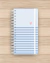 Caderno Slim Azul - comprar online