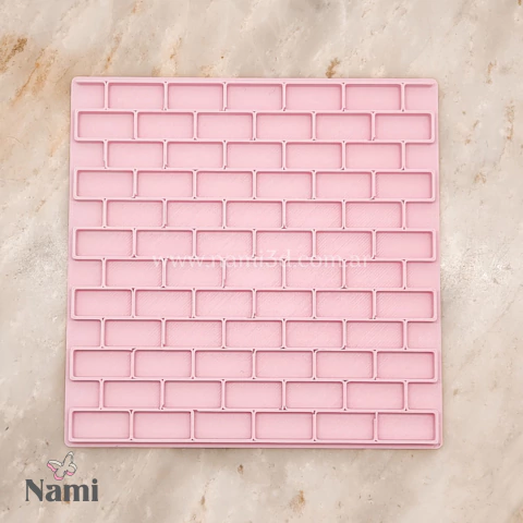 Ladrillos N1 - Textura 12x12cm - comprar online