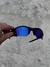 Flak 2.0 Preta Lentes Neon Blue - Gust Company