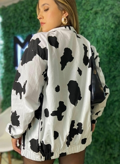 CONJUNTO COW PRINT JAQUETA E SHORTS SAIA na internet