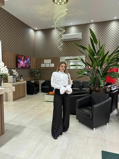 PANTALONA LINHO AVELUDADO - Menina Chic