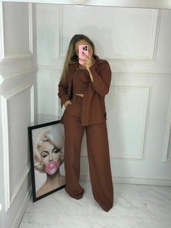CONJUNTO 3 PEÇAS CAMISA E PANTALONA