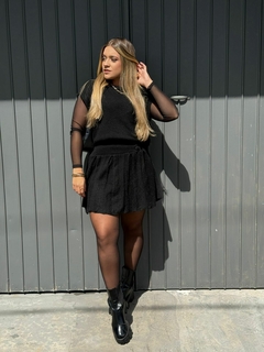 CONJUNTO AMANDA TRICÔ MOUSSE