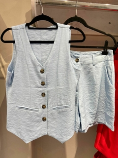 CONJUNTO COLETE AMARANTE