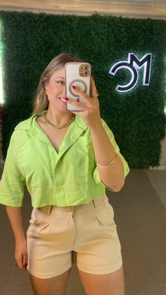 CROPPED CAMISA STYLE