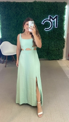 VESTIDO ABERTURAS COM FENDA