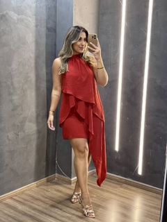 Vestido Curto Babados Ivy na internet