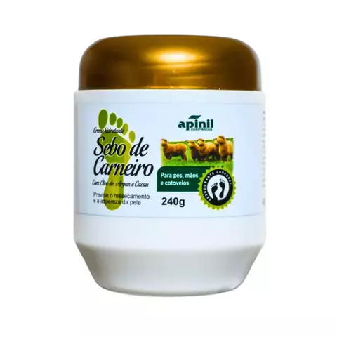 HIDRATANTE SEBO DE CARNEIRO 240G - APINIL
