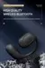 Fone de ouvido com - Bluetooth com microfone, condução óssea.