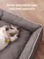 Cama de cachorro à prova d'água 600d, pano oxford para cães de estimação, c - comprar online