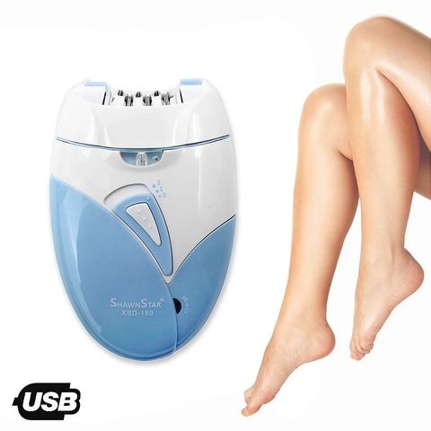 Depilador Elétrico Sem Fio USB Remove Na Raiz Portátil