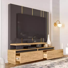 Home Theater Madetec Apolo Titanio/Carvalho