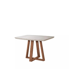 Mesa Provincia Bennett 1.15 c/Vidro Natural Off - comprar online