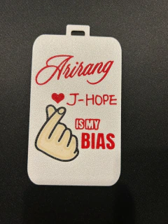 Chaveiro de Photocard BTS ARIRANG – Bias na internet