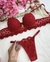 Conjunto Love Red com bojo