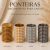 Par De Ponteiras Para Cortinas Com Strass 19mm