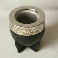 Mate Imperial acero Abstracta negro - comprar online
