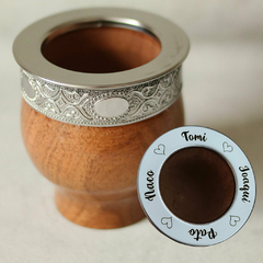 Mate Imperial algarrobo Abstracta Personalizado - comprar online
