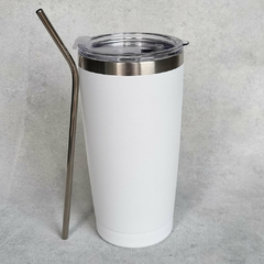 Vaso Térmico 590 ML Blanco - Materazzi Mates