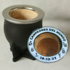 Mate Camionero calabaza negro Personalizado - comprar online