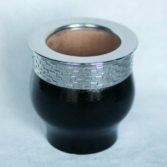 Mate Imperial algarrobo Guarda Pampa Negro - comprar online