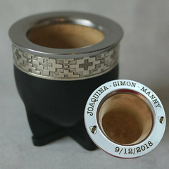 Mate Imperial calabaza Guarda Pampa negro Personalizado - comprar online