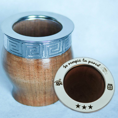 Mate Imperial algarrobo Laberinto Personalizado - comprar online