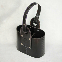 Canasta Matera Simple Negra