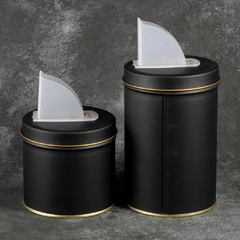 Kit Latas Yerbera y Azucarera Negras