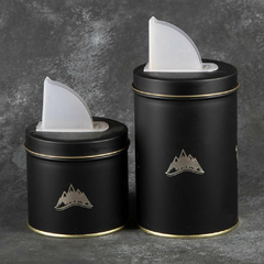 Kit Latas Yerbera y Azucarera Negras Personalizadas - comprar online