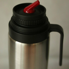 Termo media manija 1 litro Plateado Personalizado - tienda online