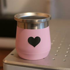 Mate Acero Premium Rosa Personalizado - comprar online