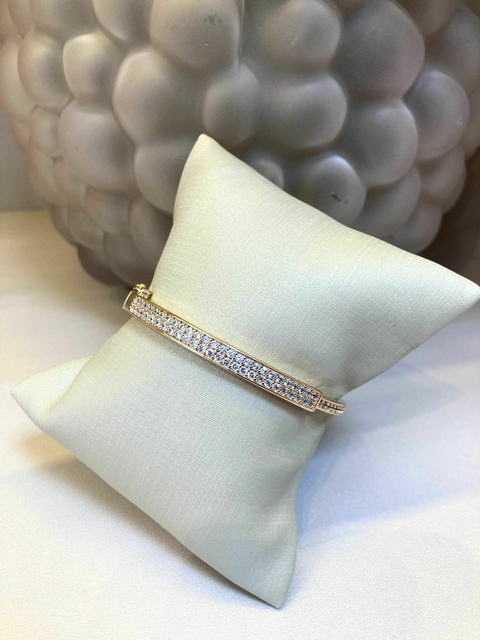 Bracelete Cravejado Zircônias