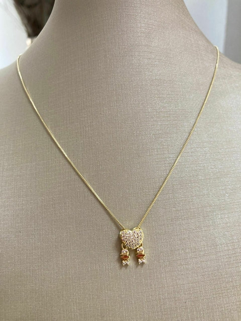 Colar Filhos Coração