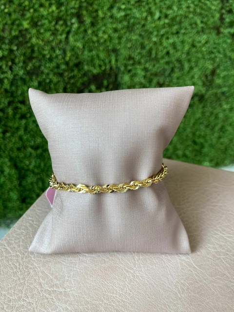 Pulseira Cordão Baiano Grosso - comprar online