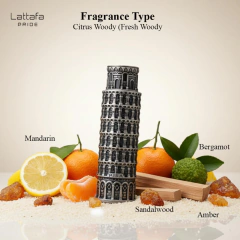 Perfume Lattafa Pisa Eau de Parfum Masculino - 100ml na internet