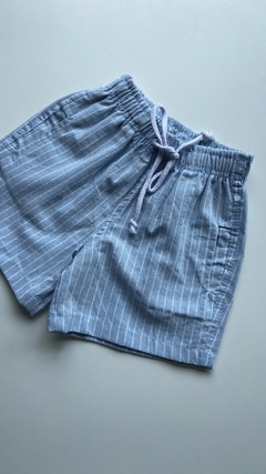 Short Maurcinho Azul bebê listras na internet