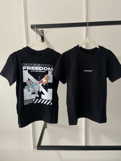 Camisa Off-white / Tom e Jerry -Preto - comprar online