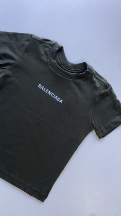 Camisa Basica - Edição Balenciag- Verde escuro - comprar online